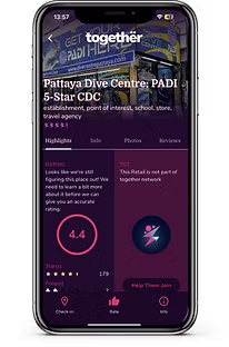 Togethër app screenshot